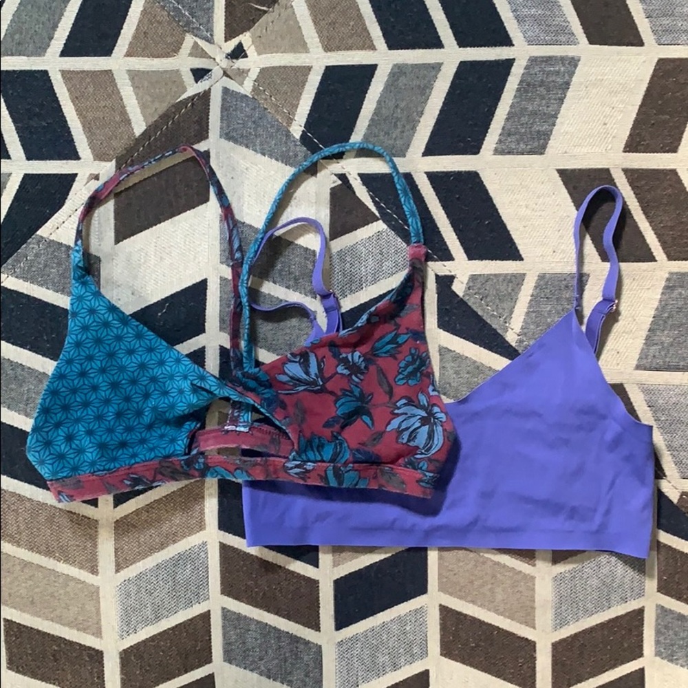 Urban outfitters bralettes (set of two)